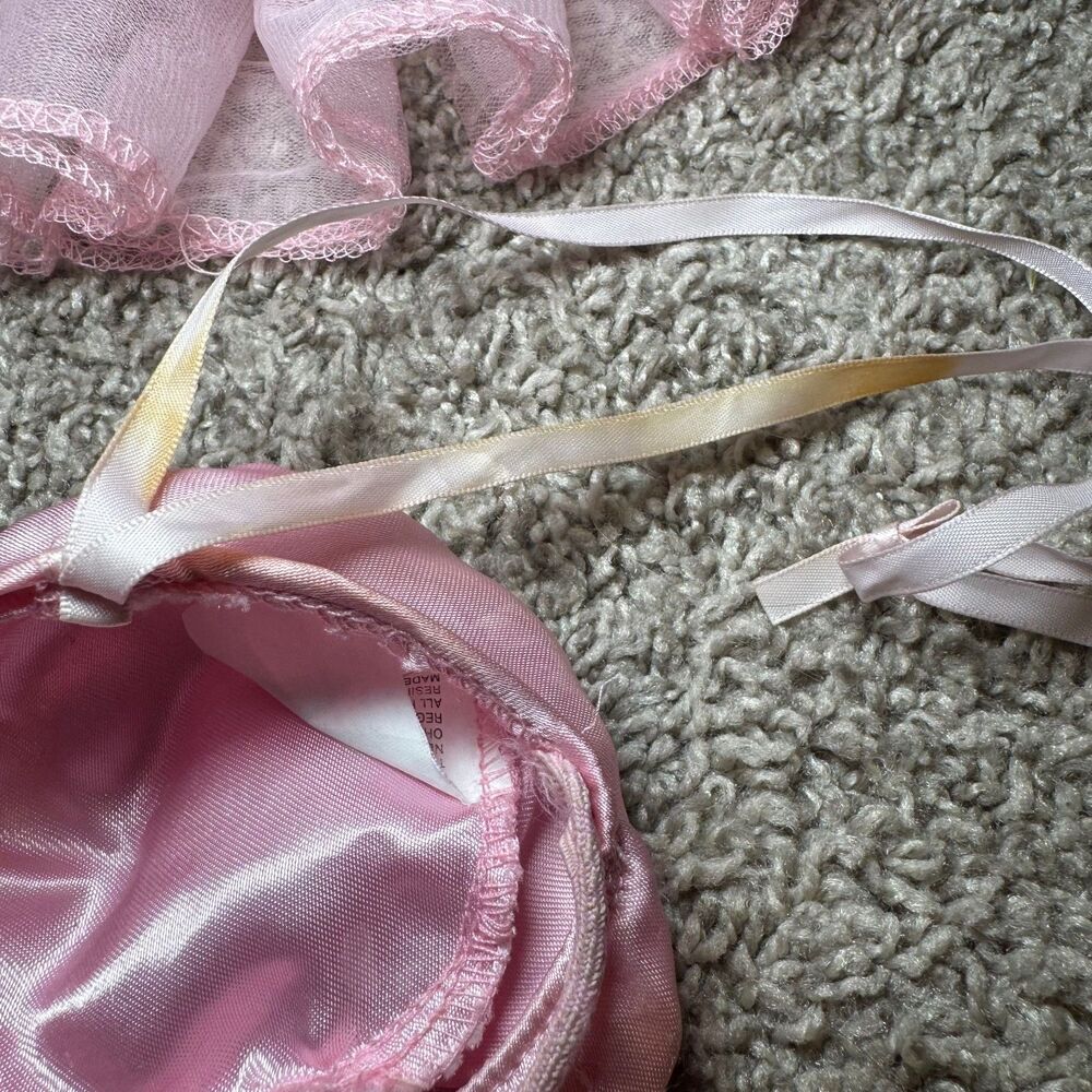 Build a Bear Ballerina Dress Pink Tutu Sparkle w/ Shoes Stuffed Animal Outfit - Picture 6 of 10